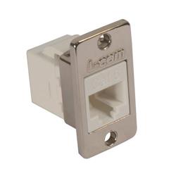 超5类微型RJ45耦合器，非屏蔽RJ45（8×8），面板安装式的图片