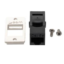 超 5 类 非屏蔽式 RJ45 (8x8) 优良型面板耦合器套件的图片