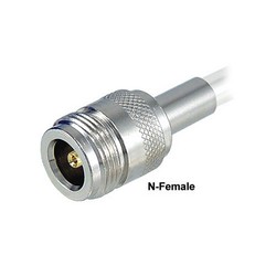 2.4GHz 5dBi全向天线，带磁性安装底座，N型母头连接器的图片
