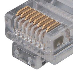 超5类10Base-T交叉线，RJ45/RJ45，1英尺（0.3米）的图片