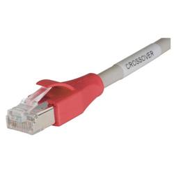 超5类屏蔽交叉跳线，RJ45/RJ45，7英尺（2.1米）的图片