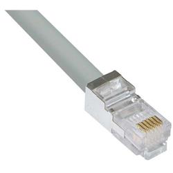 5类屏蔽USOC-4跳线，RJ11水晶头/RJ11，10英尺（3米）的图片